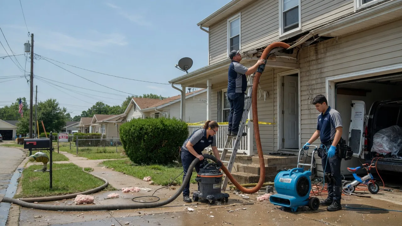 Water Damage Restoration in Paxton, IN near me